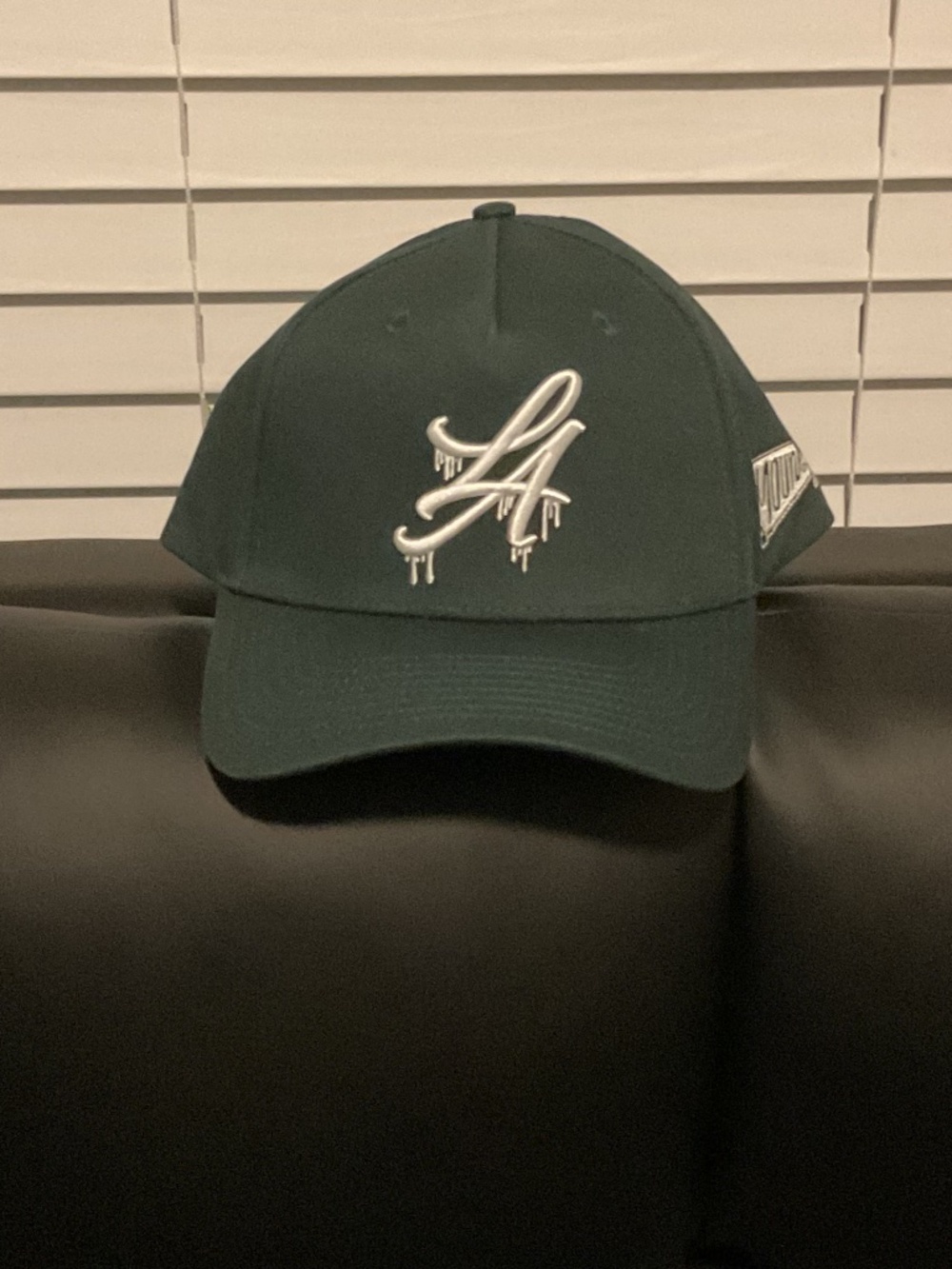 Youngla Men’s 924 Drip SnapBack Dark Green Drip Hat